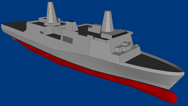 USN LPD-17 San Antonio-class amphibious transport dock | WIP