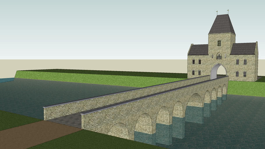 medieval stone bridge