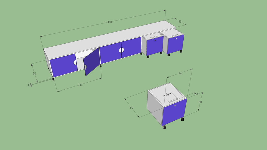 mail furniture 3D Warehouse