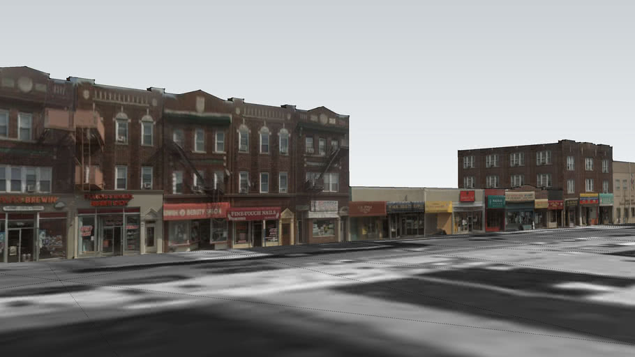 Shops in Hackensack 3D Warehouse