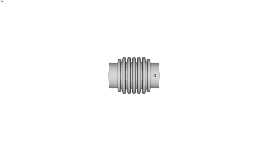 Flexible Couplings torsionally stiff power transmission 3D Warehouse