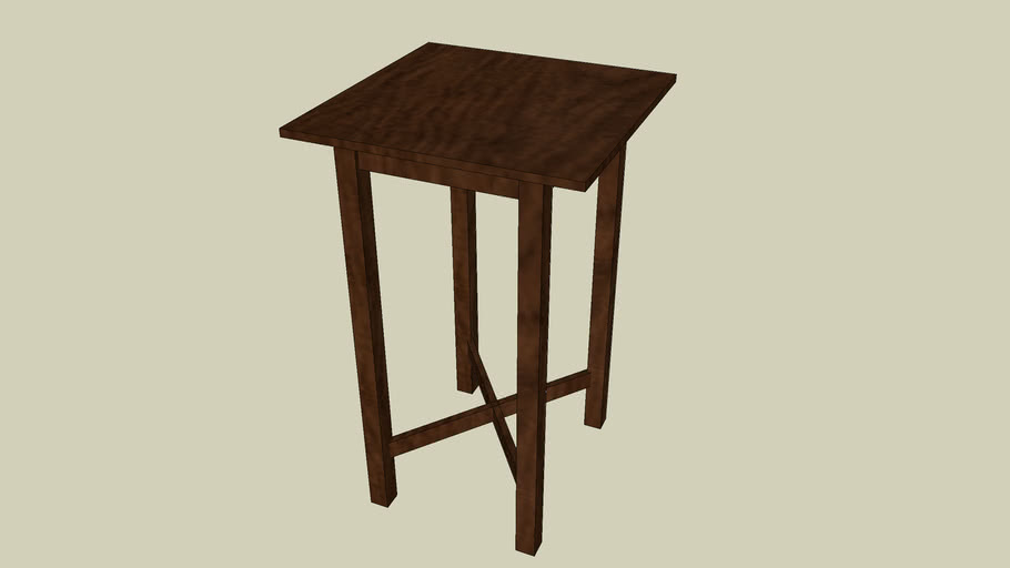 Pub Table from Target 3D Warehouse