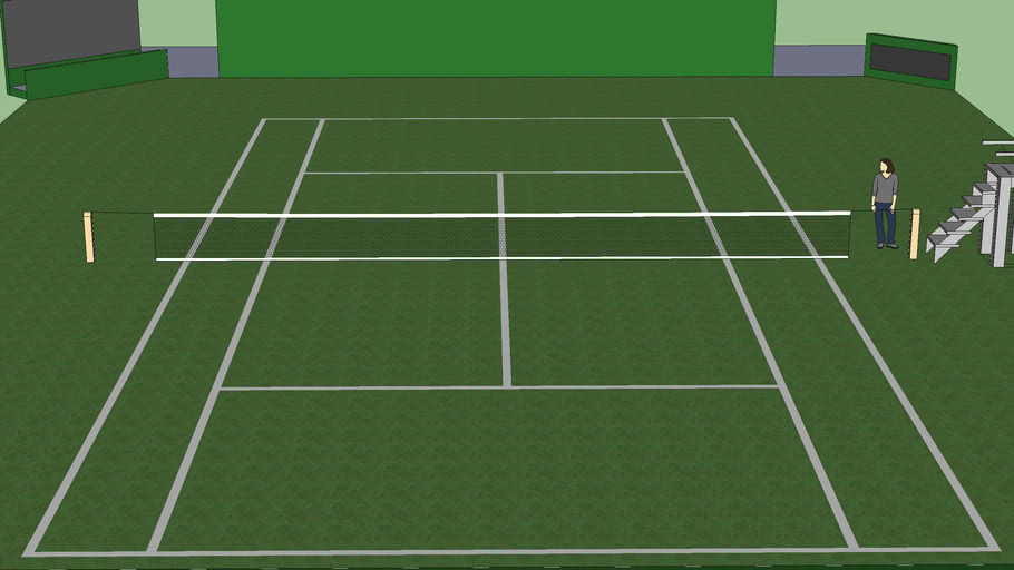 Tennis Court 3D Warehouse