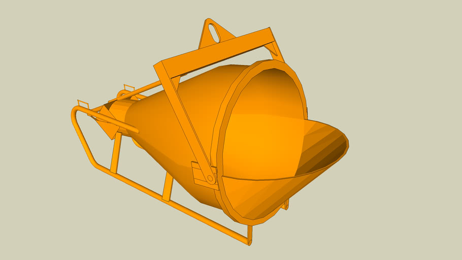 Concrete bucket 3D Warehouse