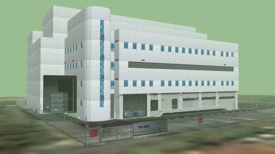 Singtel Telephone Exchange 3D Warehouse