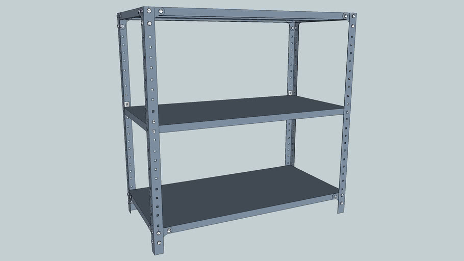 Shelf Unit Godrej | 3D Warehouse