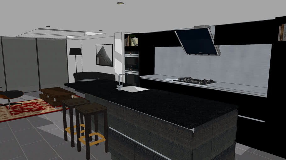 London Kitchen design | 3D Warehouse