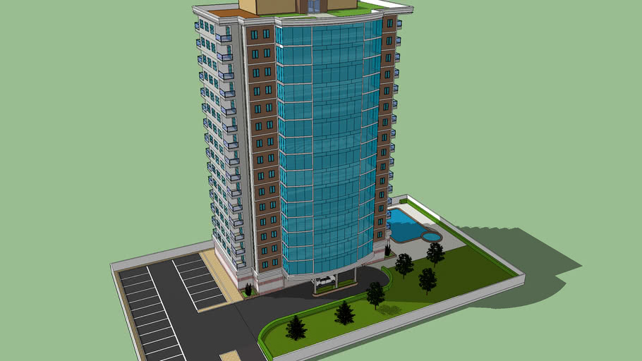 apartment building | 3D Warehouse