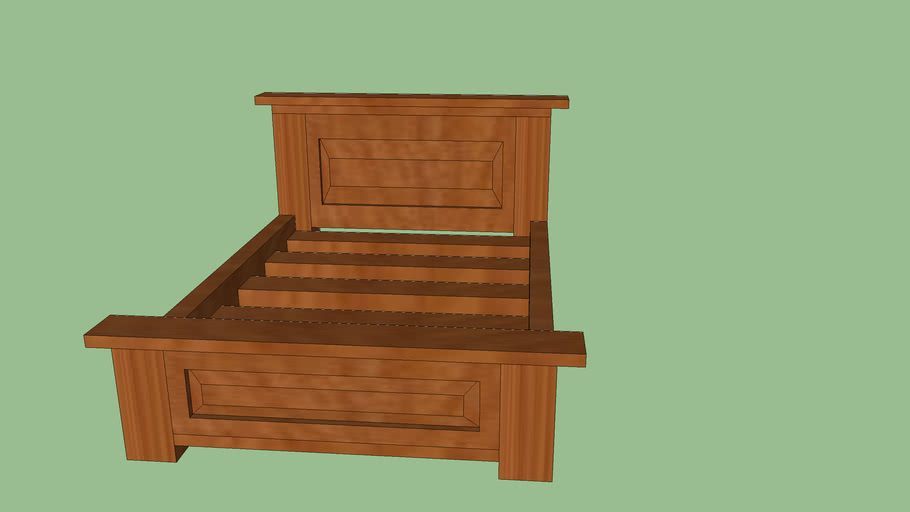 Doll Bed Frame (Toy) 3D Warehouse