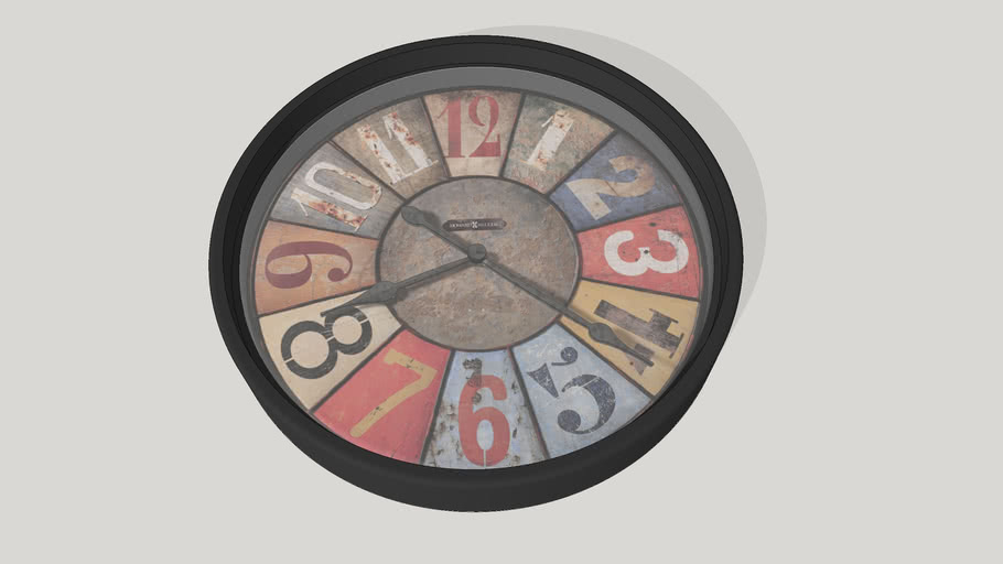 Wall Clock 3D Warehouse