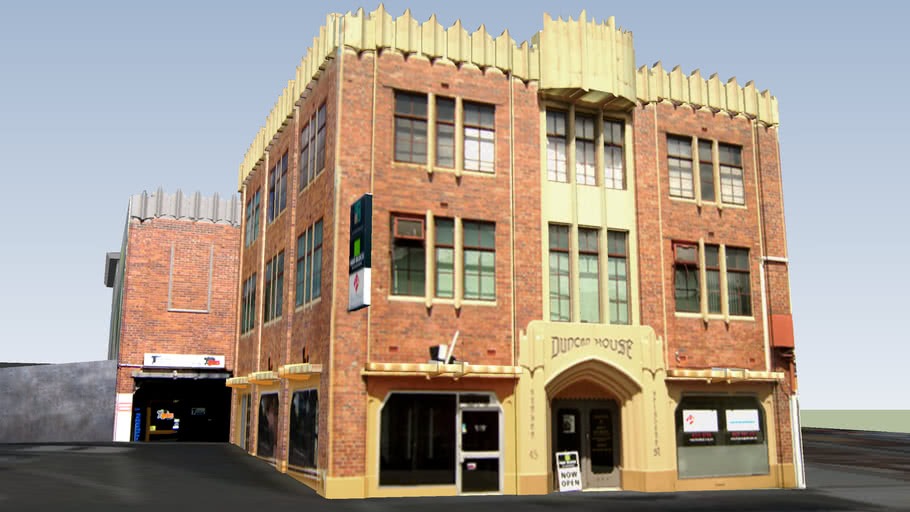 Duncan House 1934, Launceston 3D Warehouse