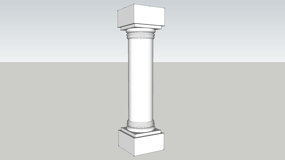 Simple Column 3D Warehouse