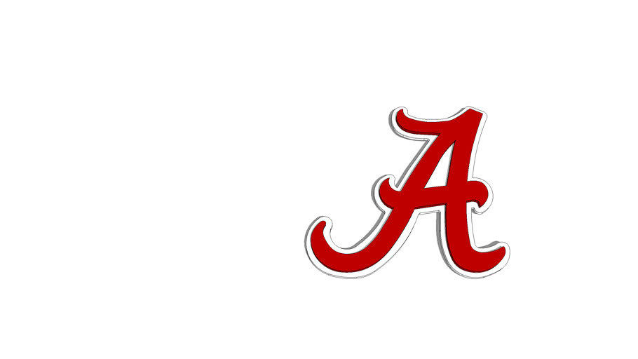 University of Alabama A Logo
