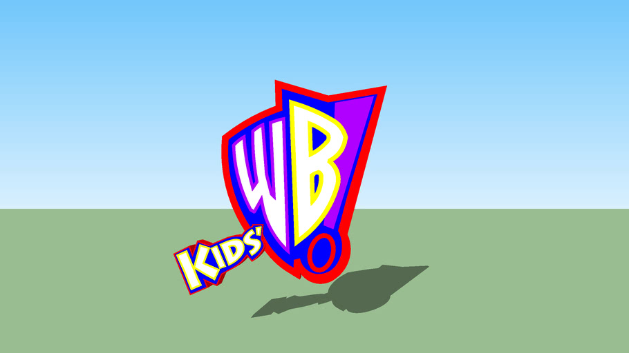 Kids' WB! Logo Wearing A Kids' WB! Hat | 3D Warehouse