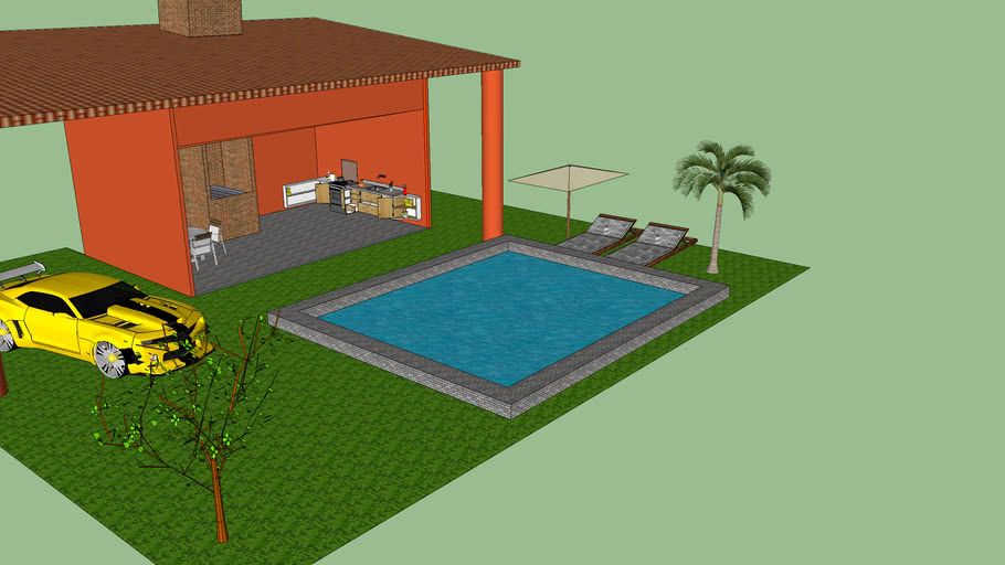 Area de lazer | 3D Warehouse