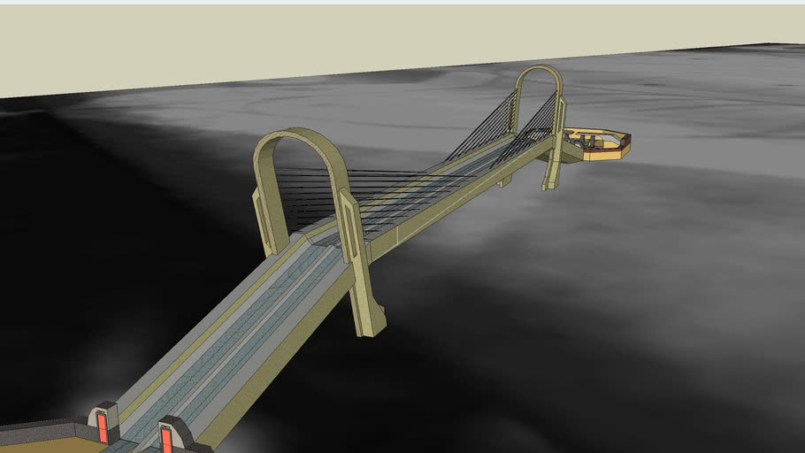 New Mombasa Suspension Bridge | 3D Warehouse