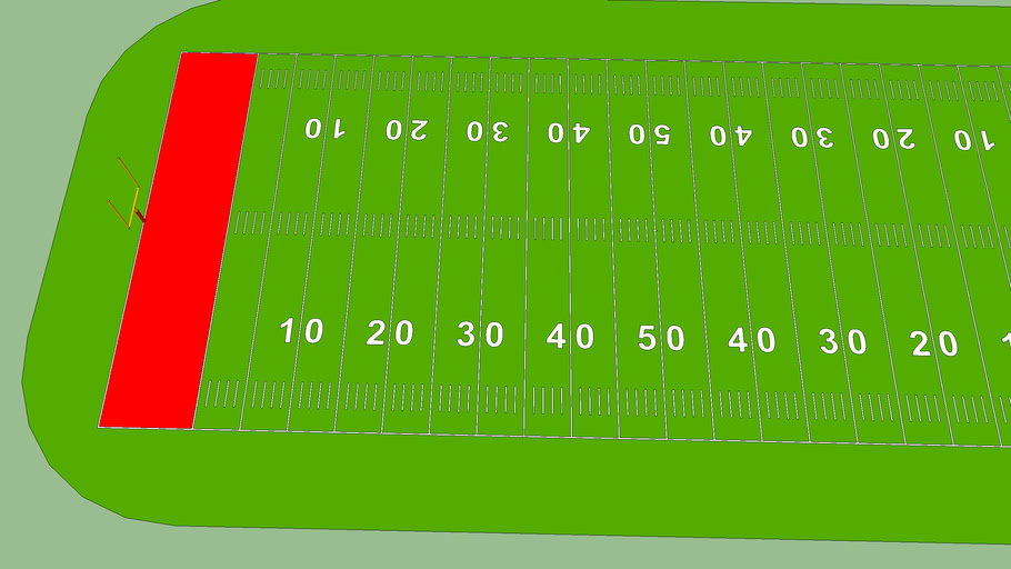 American Football Field | 3D Warehouse