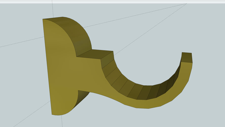 Curtain Rod Bracket 3D Warehouse