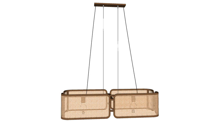 Luminária de teto Palha 3D Warehouse