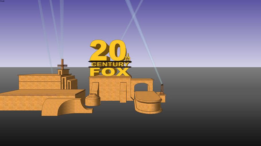 20th Century Fox Logo 3d Warehouse 6582