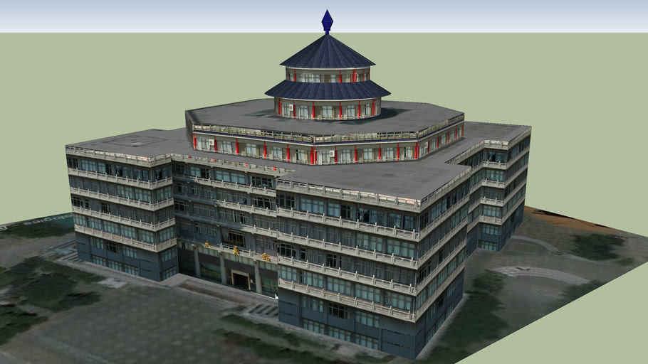 文化大學大義館 3d Warehouse