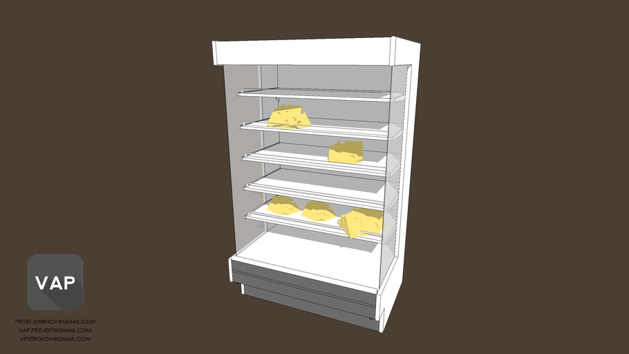 Витрина Сыры Фото