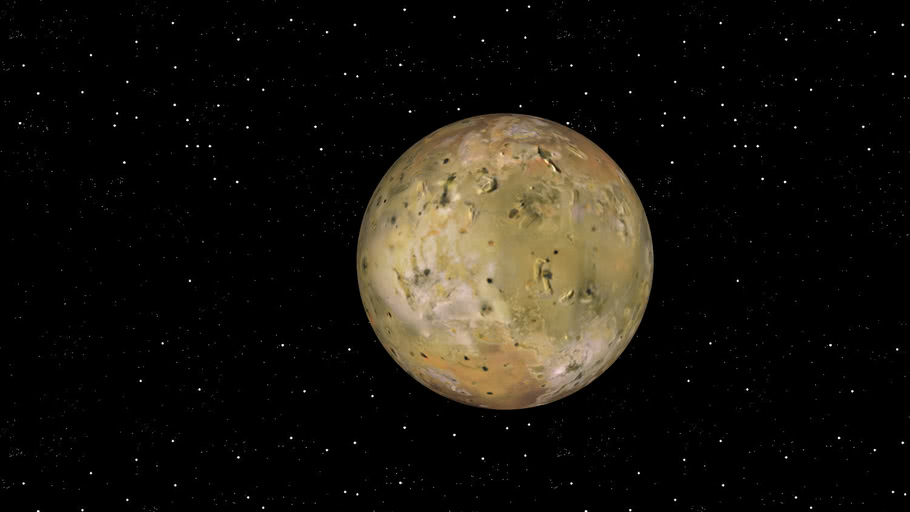 Jupiter's Moon Io 3D Warehouse