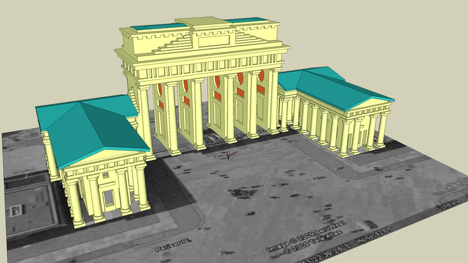 Brandenburger Tor 3d Warehouse