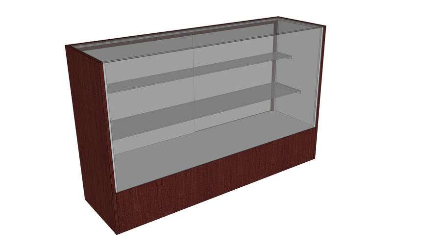 5' Display Case 3D Warehouse