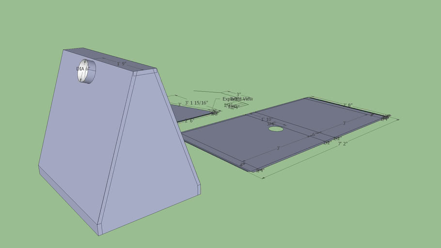 Maple Syrup Evaporator Hood Revision A 3d Warehouse