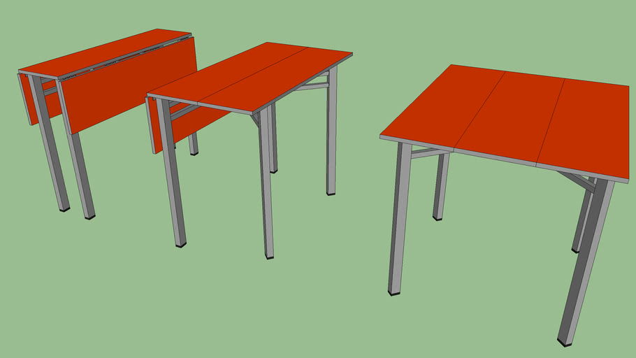 Mesa de cocina Consola de 95x25 | 3D Warehouse