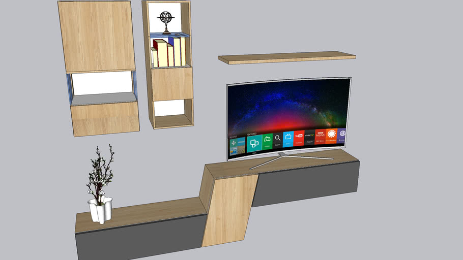 TV unit 3D Warehouse