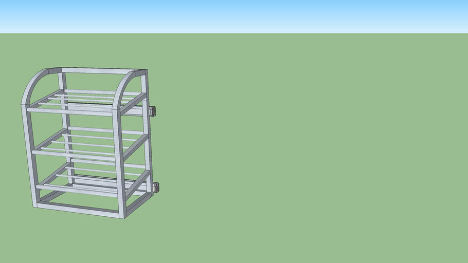 Pull Out Shoe Rack 3d Warehouse