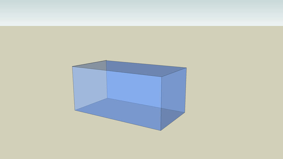 rectangular prism 3D Warehouse