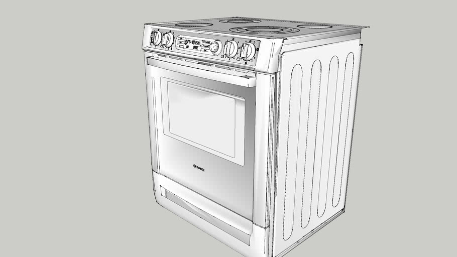electric-range2 | 3D Warehouse