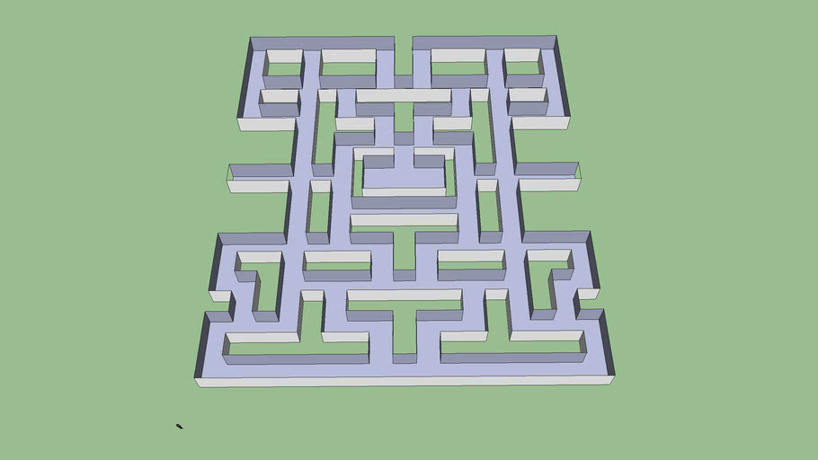 Simple Pac Man Maze 3d Warehouse