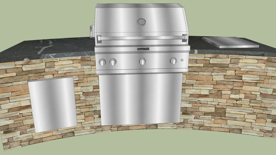 9' radius Grill 3D Warehouse