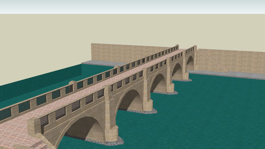 Stone Bridge 3D Warehouse