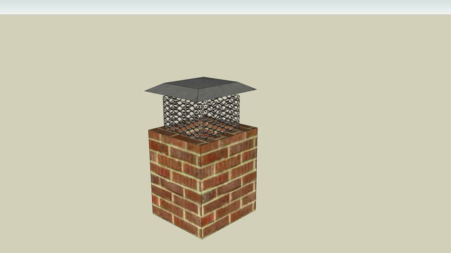 Chimney with ash catcher 3D Warehouse