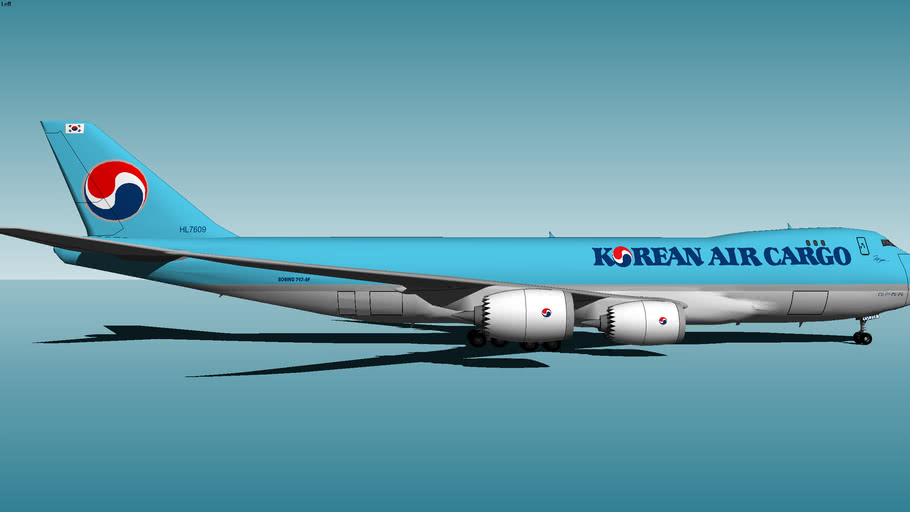 Korean Air Cargo 대한항공 화물 Boeing 747-8F