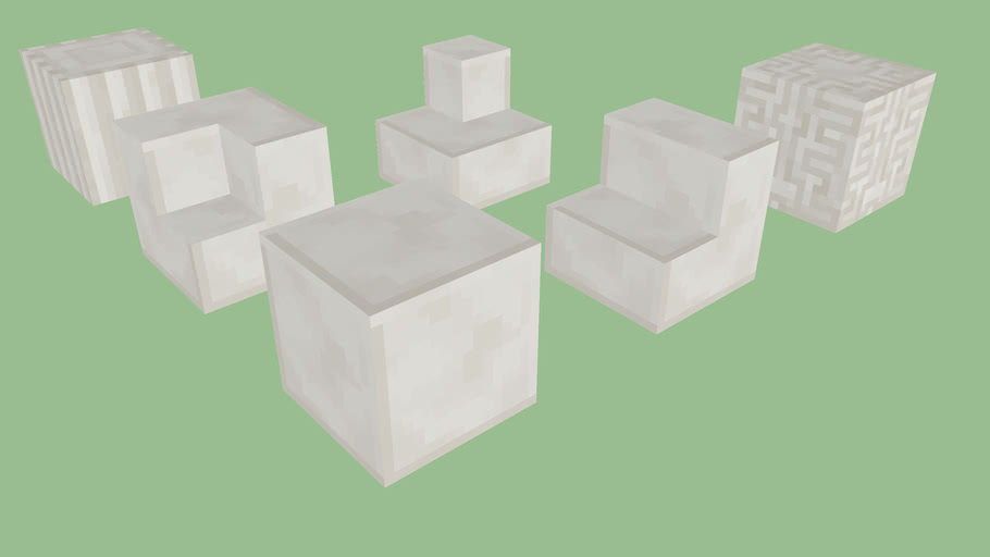 Minecraft quartz block,nether quartz collection fits zapperier