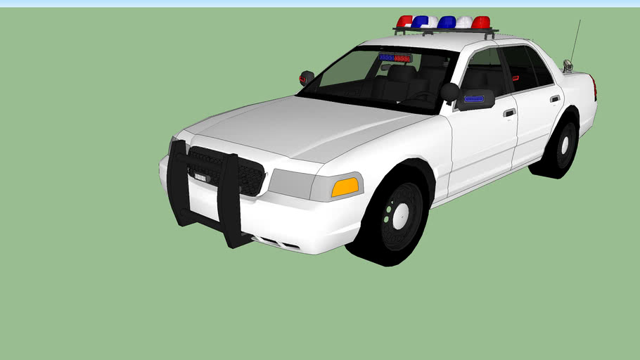 Crown Victoria Police Car | 3D Warehouse