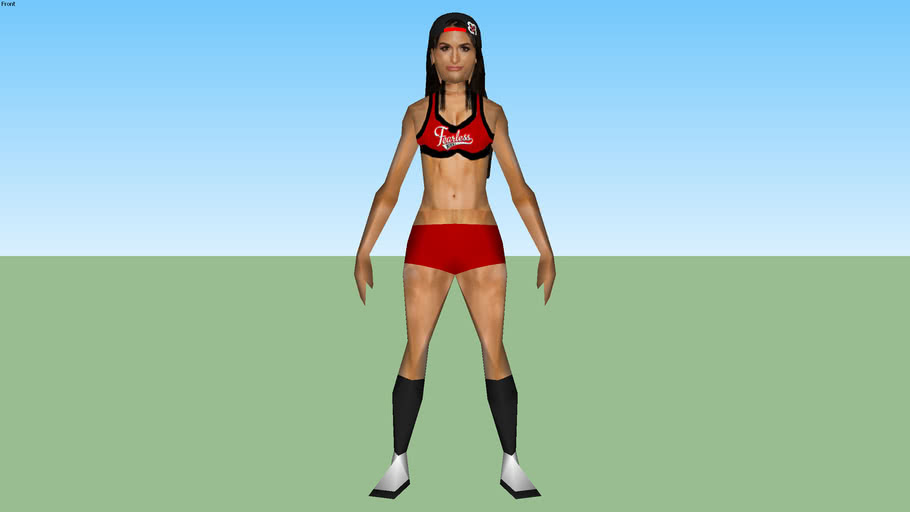Standup Nikki Bella WWE Lifesize and Mini Cardboard Cutout Garcia-Colace 