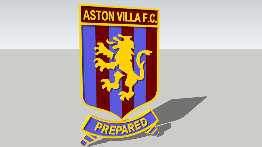 Aston Villa Badge 1992 00 3d Warehouse