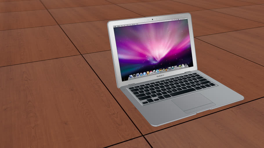 Macbook air. 3D Warehouse