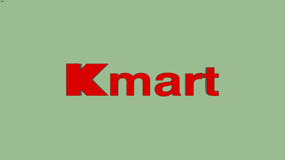 Kmart Logo 2 3d Warehouse