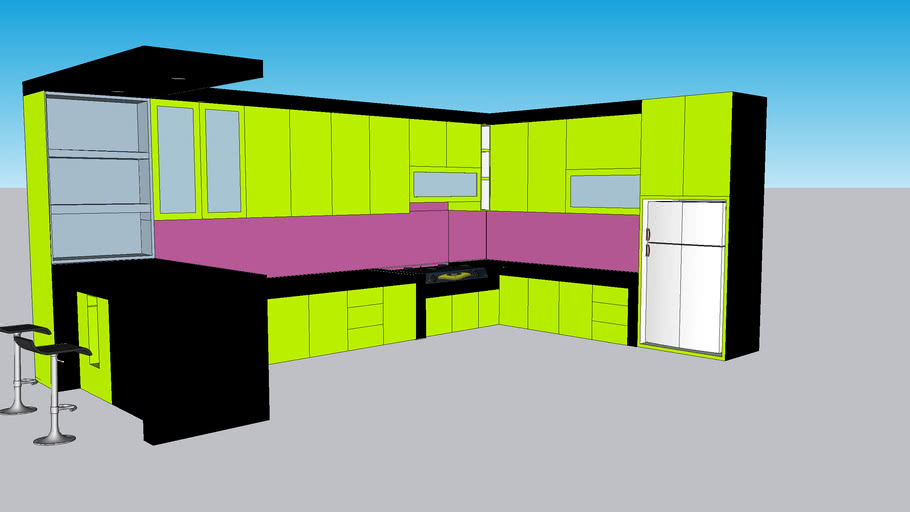 Kitchen Set 3D Warehouse   09ead3e2 Be13 450f A78b F0211af5c2de