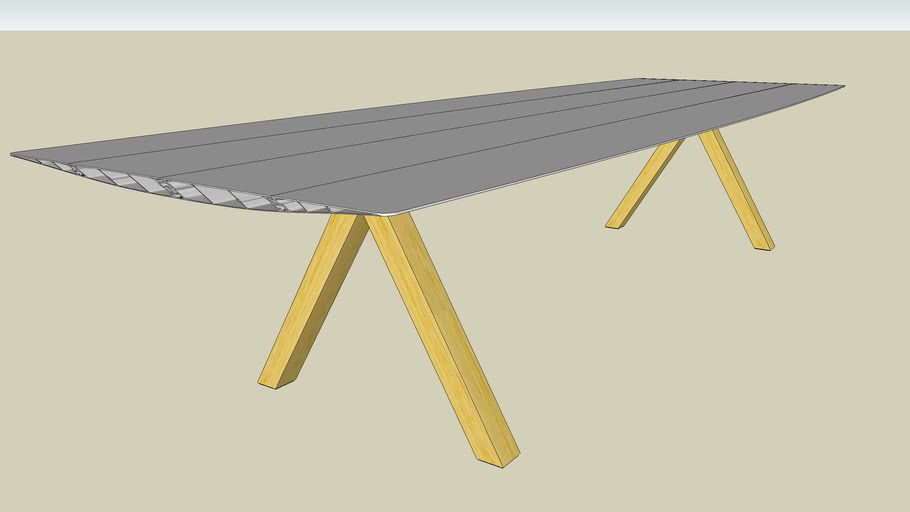 Table B Konstantin Grcic | 3D Warehouse