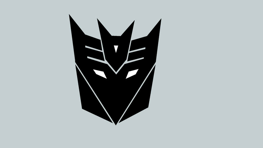 decepticon logo 3d warehouse decepticon logo 3d warehouse