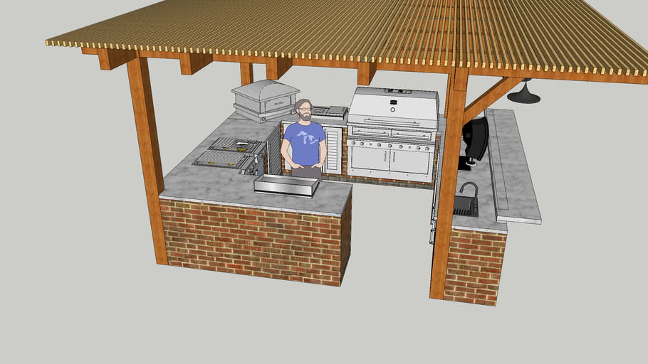 kalamazoo kitchen outdoor 3D Warehouse